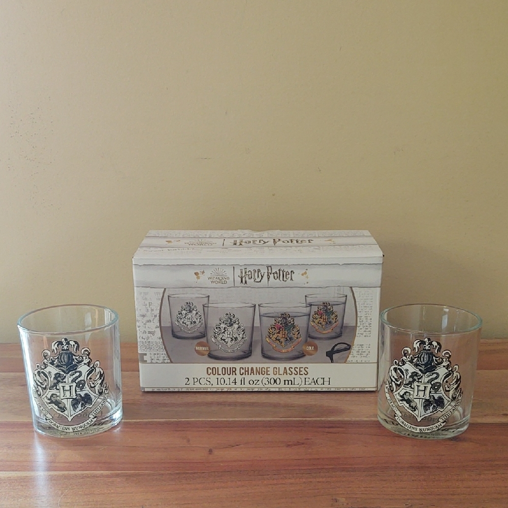 NEW Warner Bros. Harry Potter Color Changing Glasses Set